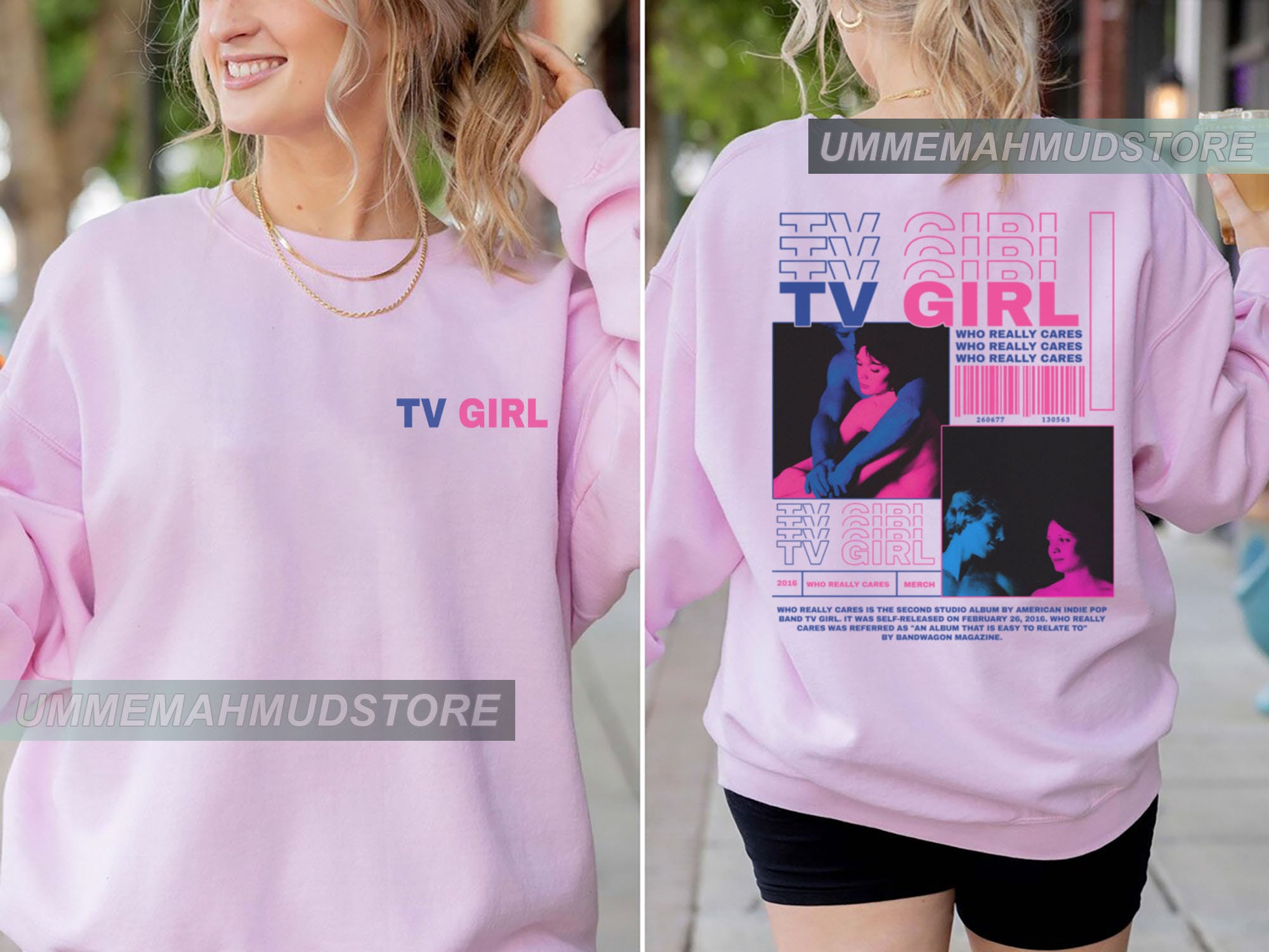 TV Girl Shirt, TV Girl Who Really Cares Shirt