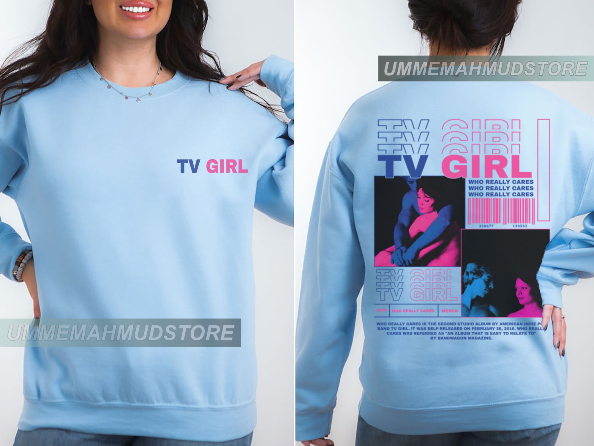 TV Girl Shirt, TV Girl Who Really Cares Shirt