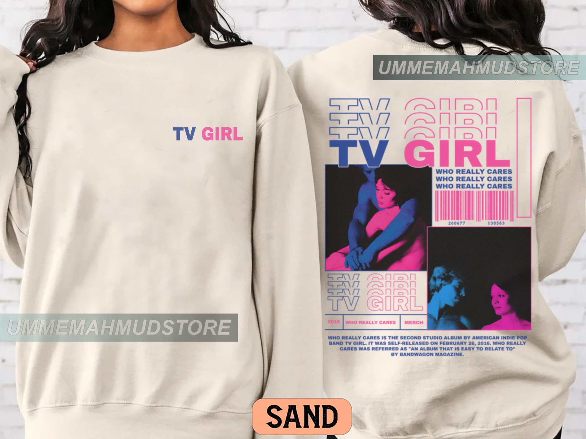 TV Girl Shirt, TV Girl Who Really Cares Shirt