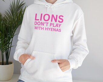 Fierce Quote Unisex Hoodie: Bold Statement Sweatshirt