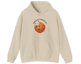 Cookies Lover Hoodie Sweatshirt, Baking Gift, Foodie Apparel, Funny Cookie Design, Cozy Winter Wear
