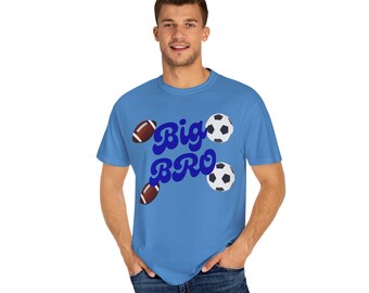 Sporty Big Bro T-shirt, for Brothers, Gift for Sports Lovers, Casual Wear, Celebrations