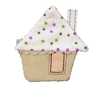 Patch Hoyse.Motivi in stoffa destinati ad uso decorativo in lenzuola, cuscini, giocattoli, bomboniere per bambini.