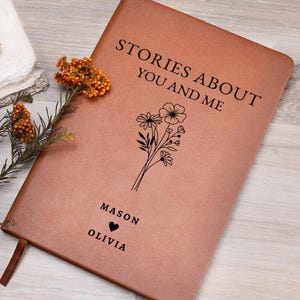 Cuaderno de cartas de amor para mi novio, cartas de amor de mi novia, regalo para mi querido novio, diario personalizado con nombre de pareja, regalo de San Valentín