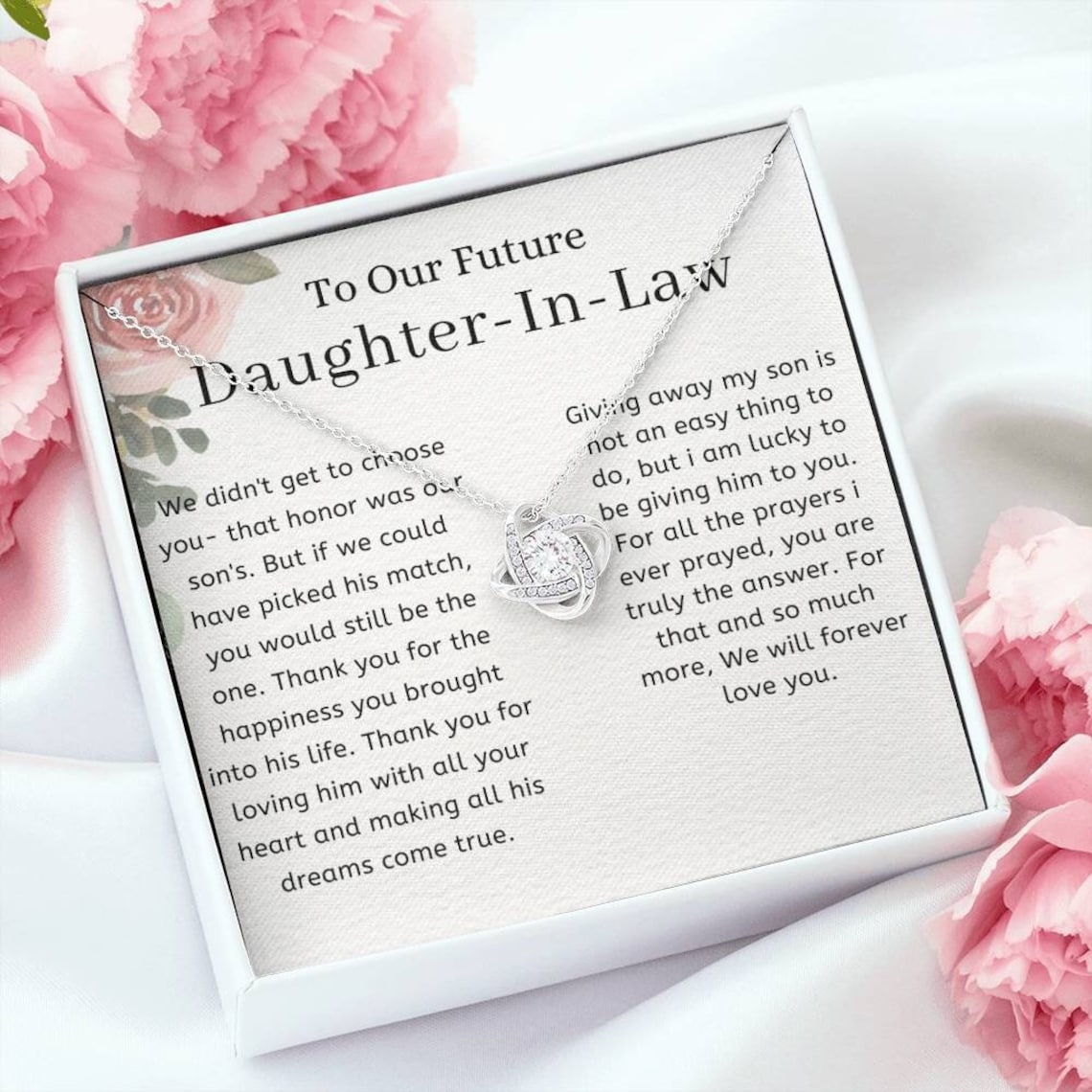 To Our Future Daughter in Law on Wedding Day, Bride Gift From Mother in ...