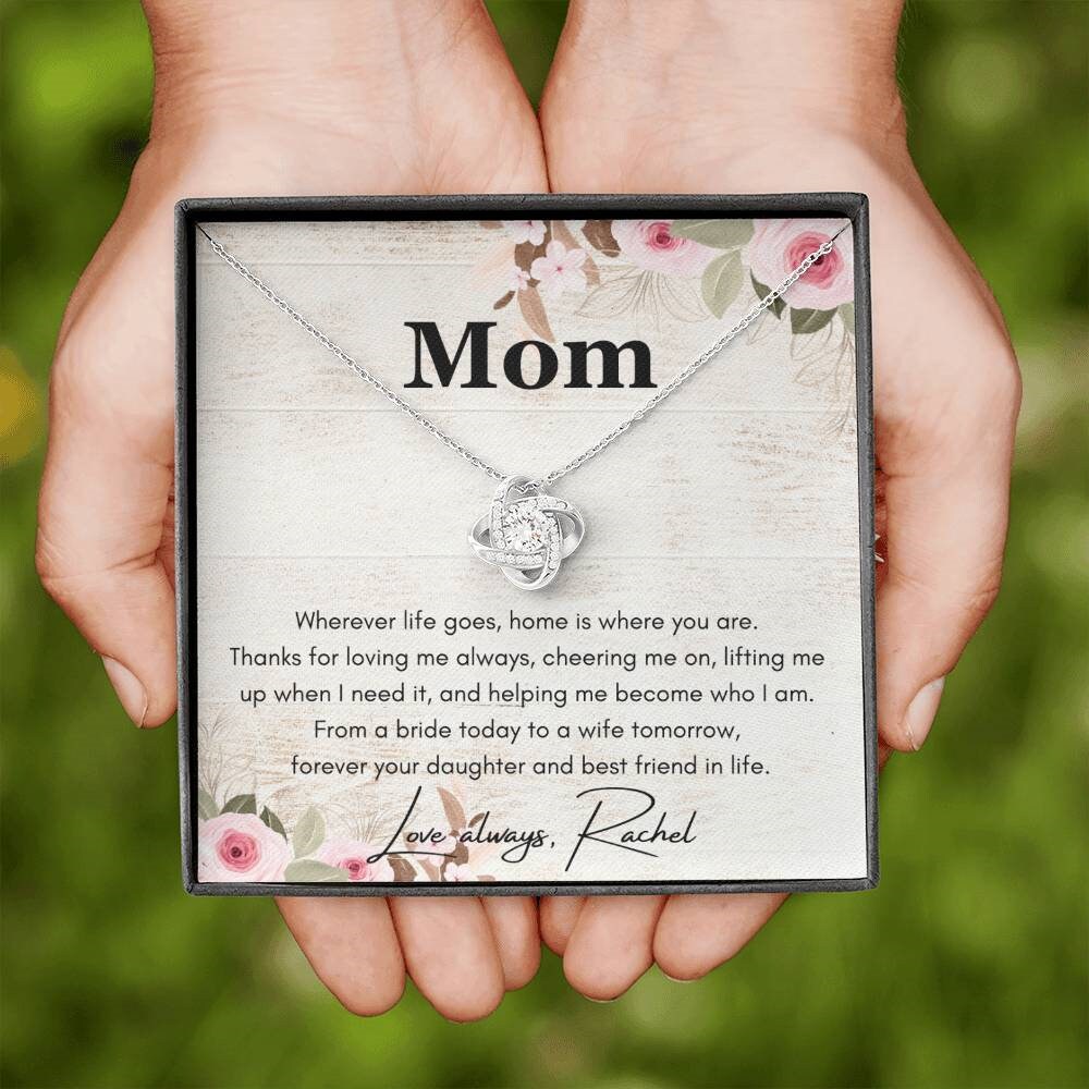 Mother of the Bride Gift From the Bride ,wedding Gift Mom, Mother of the Bride Message Card