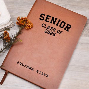 2026 Senior Gift, Senior Year Gift, Graduation Journal, Advice & Wishes Guestbook for Teens, Memory Book, Keepsake Diary, Senior Year 2026