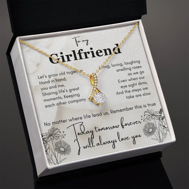 To My Girlfriend, Birthday Gift, Graduation Gift, Valentine Gift