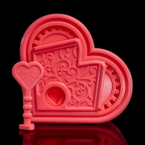 Heart Shaped Gift Box with Key