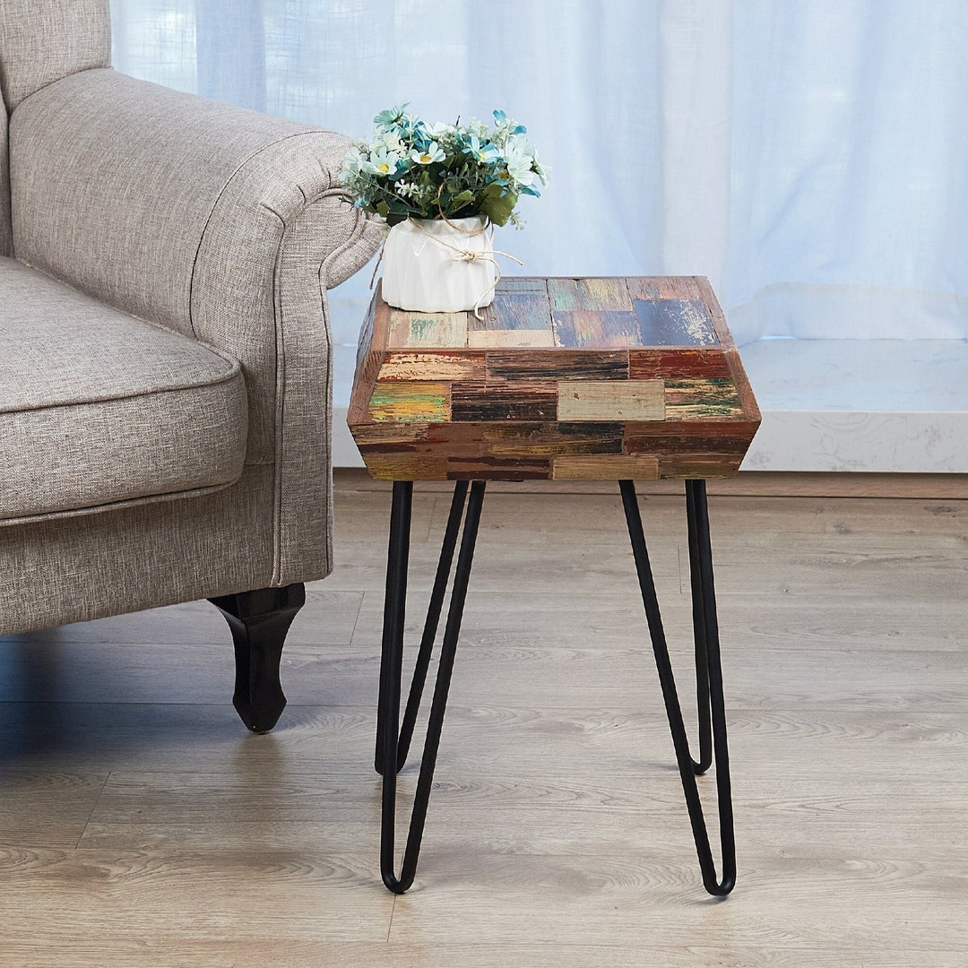 reclaimed-wood-accent-stool-wood-plant-stand-accent-table-end-table
