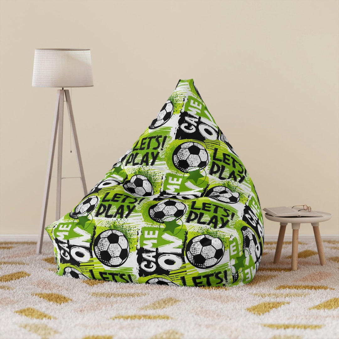 Football /sports Bean Bag Kids Bean Bag Chair Cover Etsy UK