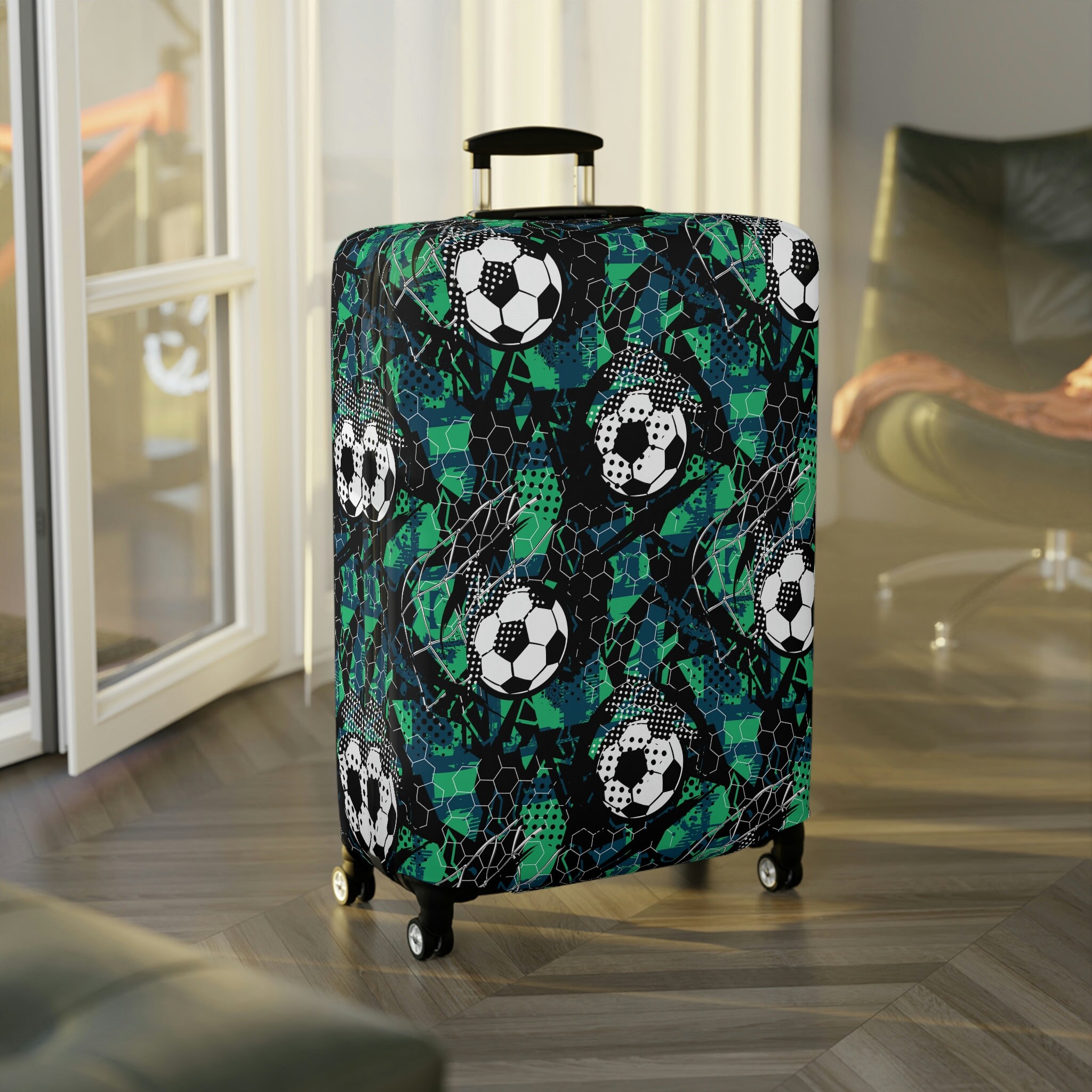 Football Luggage cover, Sport Luggage Cover