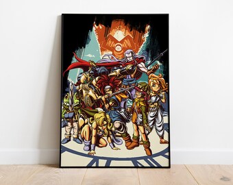 Chrono Trigger Wall Art - Etsy