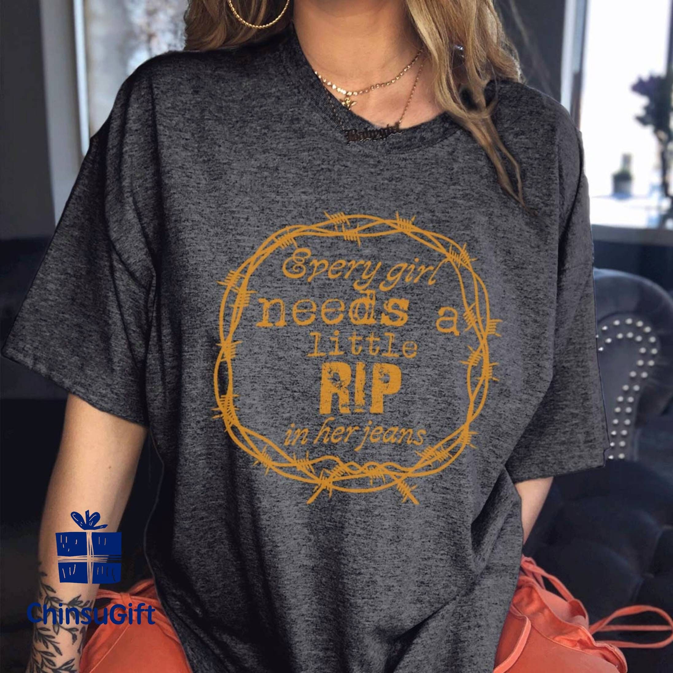 Discover Every Girl Needs A Little Rip In Her Jeans