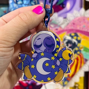 Sun&Moon candy keychains