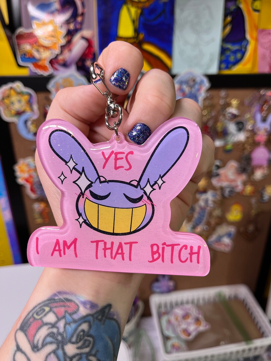 TADC Jax Epoxy Keychain Etsy New Zealand