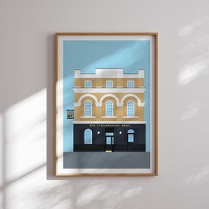 The Stonemasons Arms Pub in Hammersmith Print