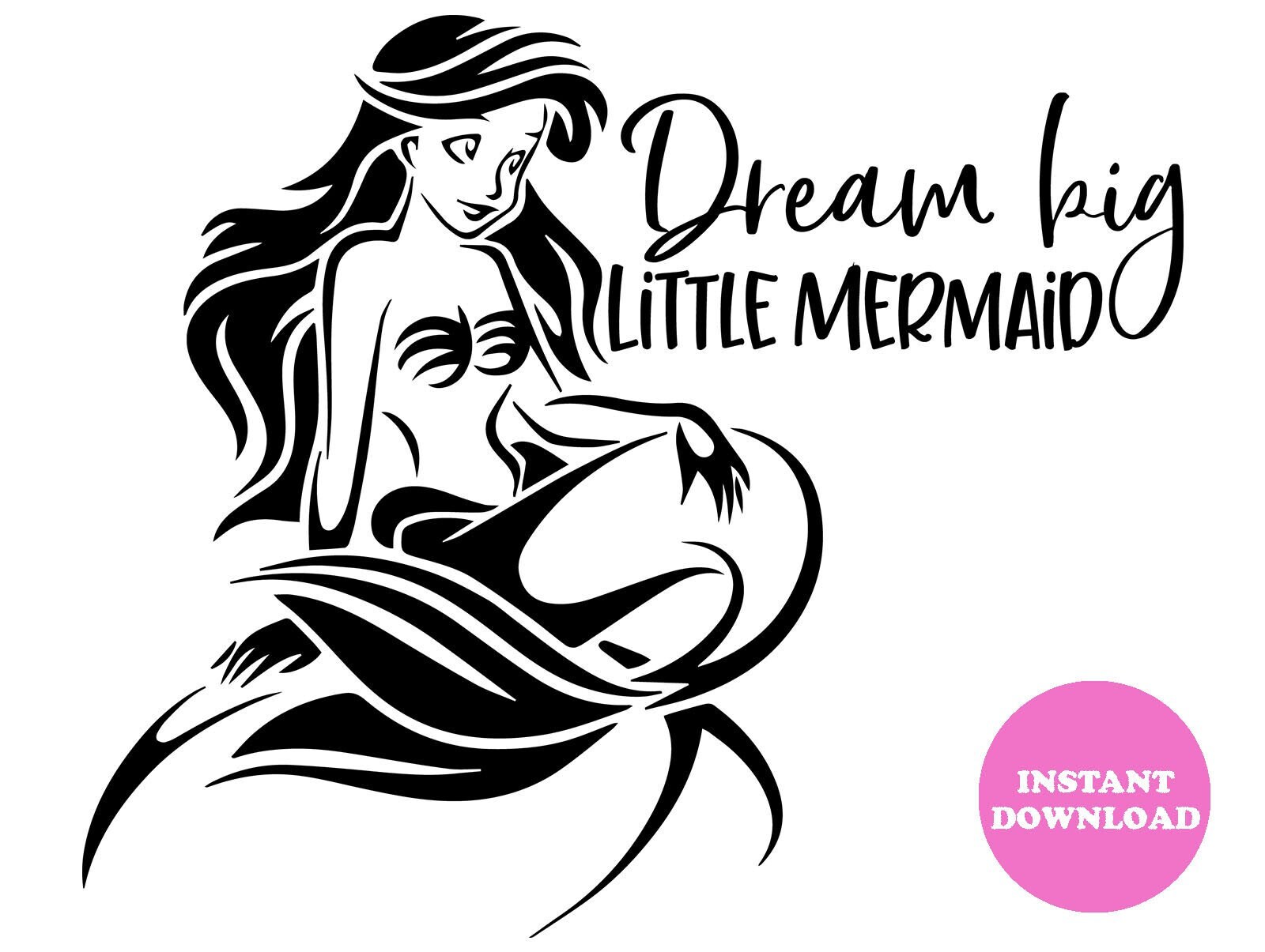 Mermaid Svg Layered Mermaid Svg File Mermaid Png Ariel Svg - Etsy UK