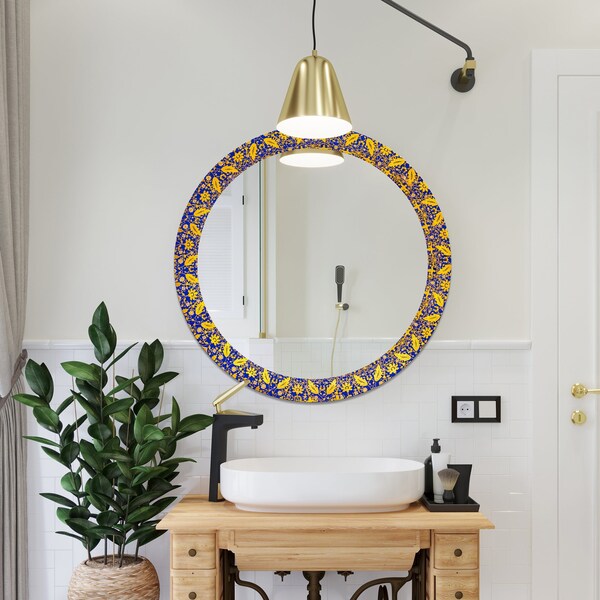 Bathroom Mirror - Etsy