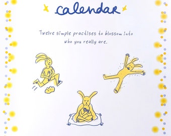 Well being Calendar | a fun and conscious gift for the whole family | A4 wall calendar