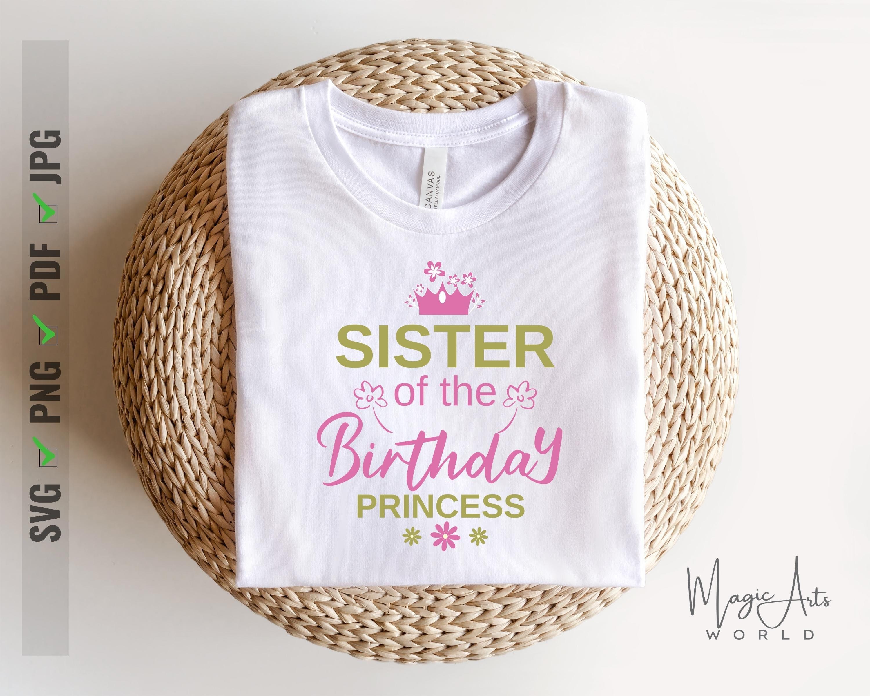 Birthday Princess Svg Bundle Mom of the Birthday Princess - Etsy