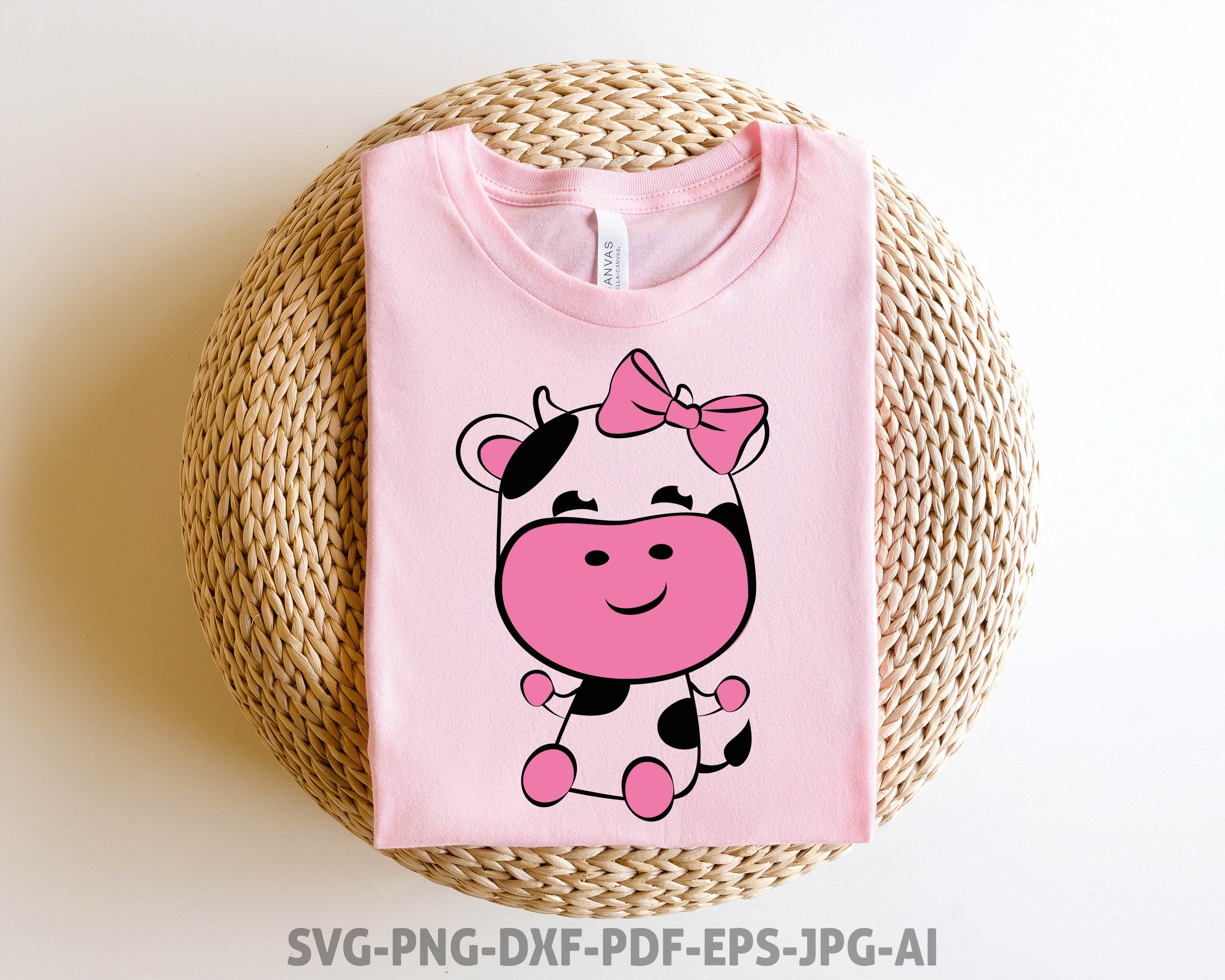Baby Cow Svg Png, Cute Cow Svg, Cow Svg, Cow Print Svg, Kid Farm, Boy