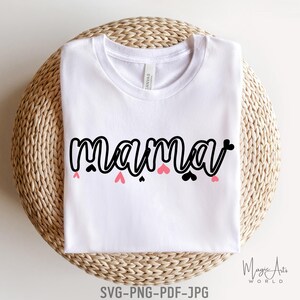 Mom Butterfly Svg, Hand Lettered, Mothers Day Svg, Mom Life Svg, Mama Svg, Blessed Mama Svg, Mom Of Boys Girls Svg, Mom Quotes Svg, Mama Svg