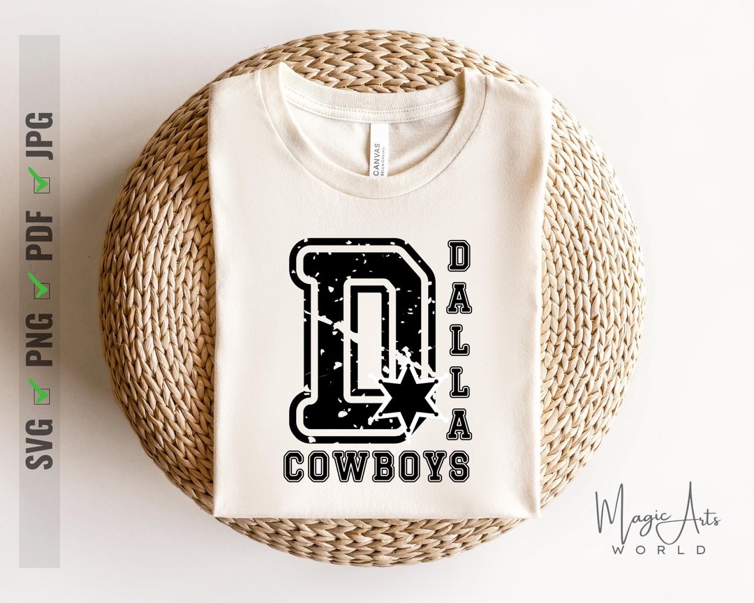 Cowboys Mascot SVG: School Football Team Cut File (digital Download) - Etsy