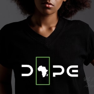 Dope Svg, Magia de Garota Negra Svg, Afro-americana, Camisa de Mulher Negra Svg, Camisa Masculina Svg, Cricut Svg, Melanina Svg