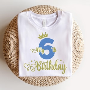 Mein 6. Geburtstag SVG, mein 6. Geburtstag Cricut Cut Dateien, mein 6. Geburtstag Es ist mein 6