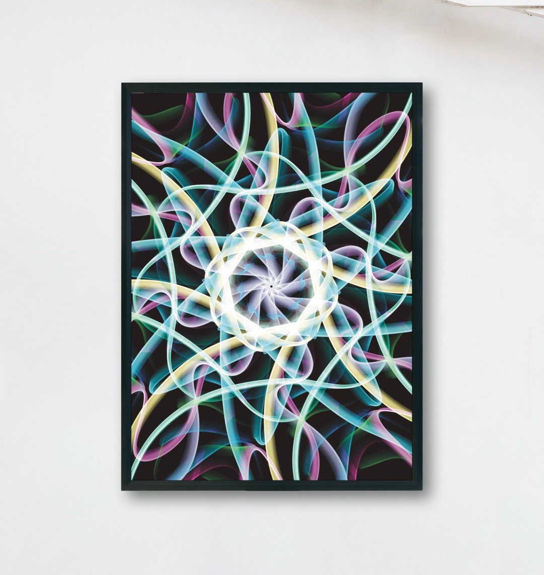 Abstract Art, Digital Art, Modern Art, Home Decor, Wall Hanging, Poster