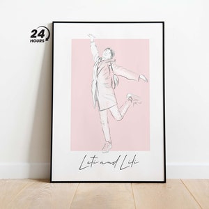 Custom Line Drawing, Portrait from Photo, First Anniversary Gift, Gift for Boyfriend, Unique Husband Gift, Lesbian Gift, Gift for Him
