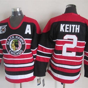 Duncan Keith Chicago Blackhawks signed WHITE #2 Jersey NUMBER | YSMS