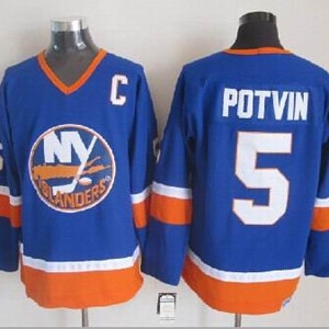 Bryan Trottier HOF 97 Signed New York Islanders CCM Vintage Hockey Jersey  JSA