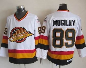 Bo Horvat 1990's Vancouver Canucks Away Throwback NHL Hockey Jersey