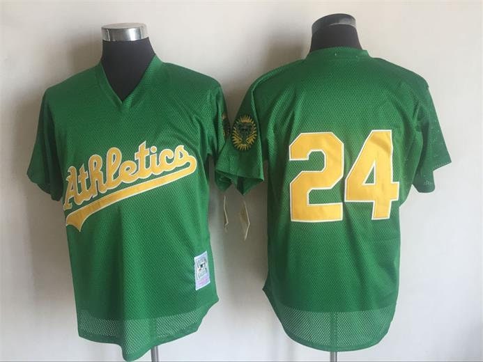 oakland a's batting practice jersey