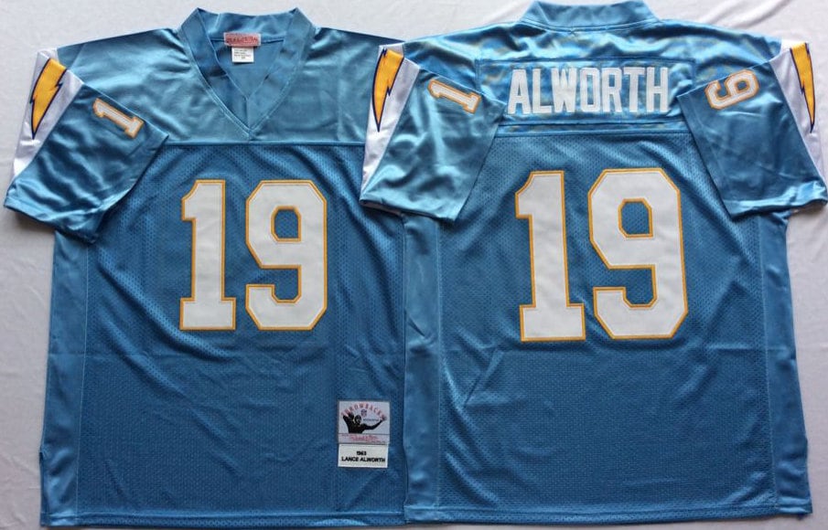 San Diego Chargers Lance Alworth Throwback Vintage Jersey 