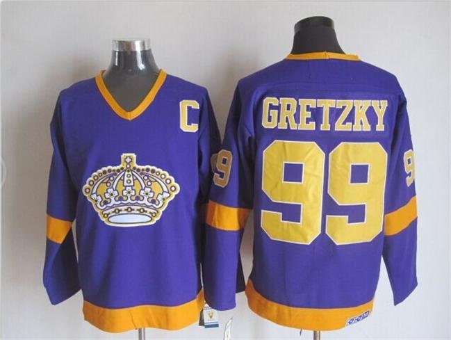 Wayne Gretzky LA Kings Jersey NWT L CCM Los Angeles Vintage Throwback Retro