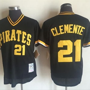 Throwback Pittsburgh Pirates Roberto Clemente Vintage Baseball 