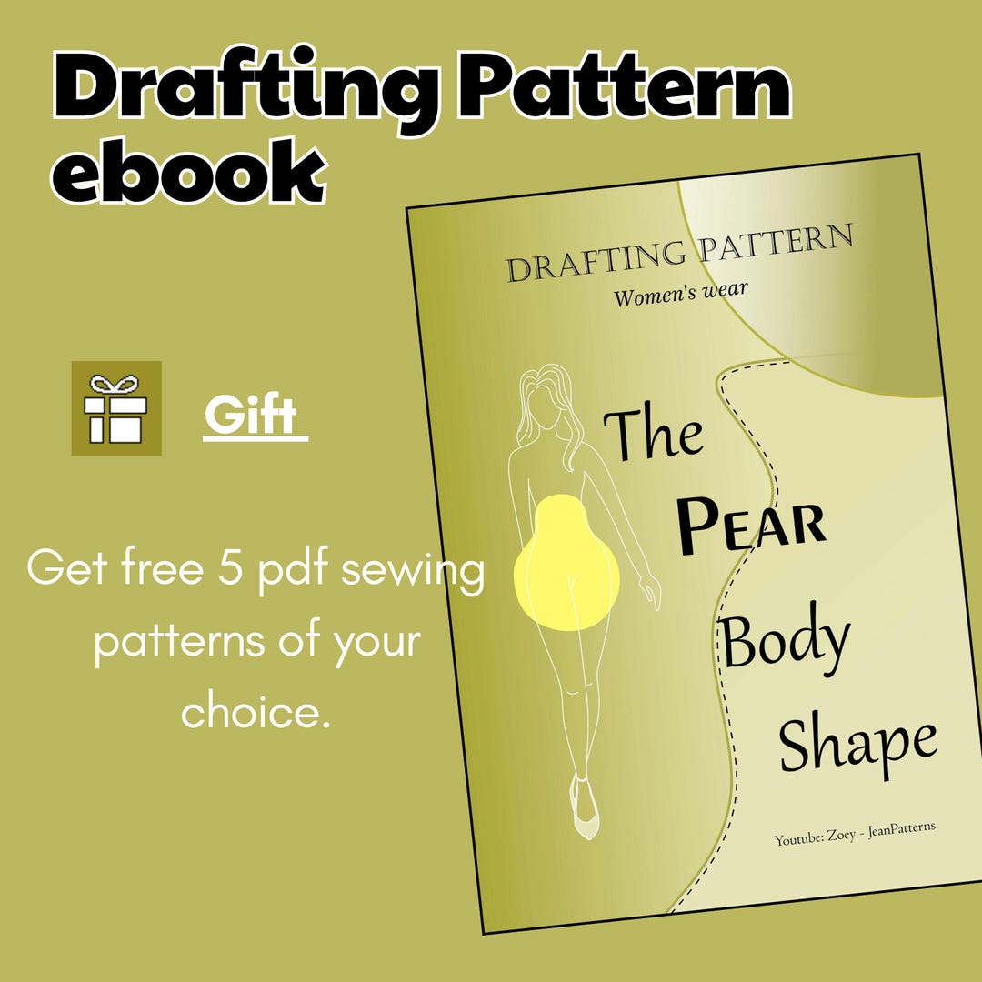 Ebook Drafting Pattern for Pear Body Shape | Drafting Pattern Guides ...