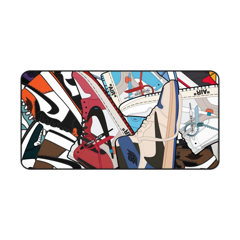Nike Jordan Gaming Mouse Pad Desk Mat Etsy