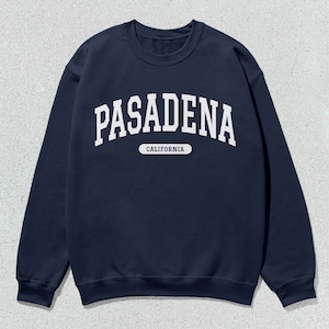 Pasadena Sweatshirt California Collegiate Crewneck Sweater Unisex