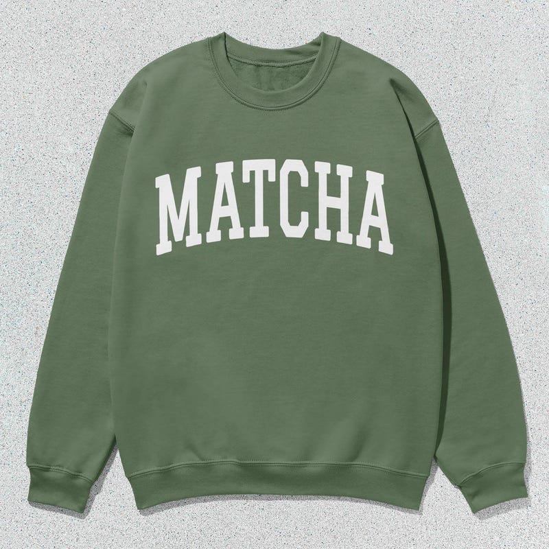 Matcha Crew Neck Sweatshirt