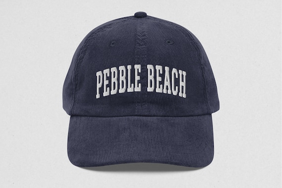 ペブルビーチゴルフリングス キャップ Pebble Beach ペブルビーチキャップ ヴィンテージコーデュロイキャップ - Etsy 日本