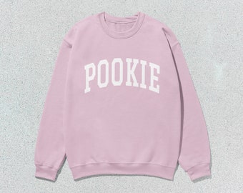 Pookie Sweatshirt Collegiate Crewneck Sweater Unisex