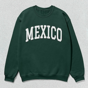 Mexico Sweatshirt collegiale trui met ronde hals, unisex