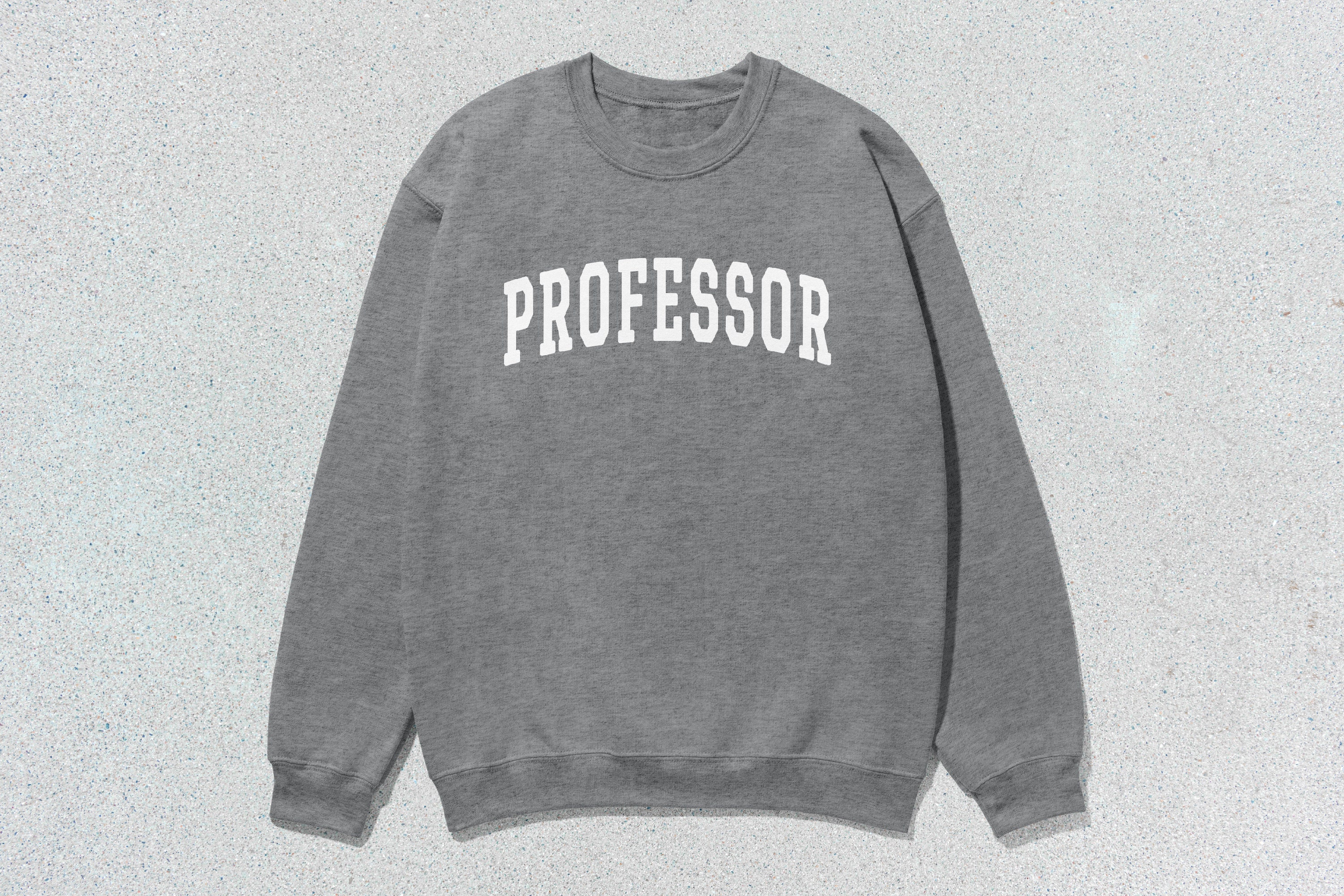 Professor Sweatshirt Collegiate Crewneck Sweater Unisex - Etsy