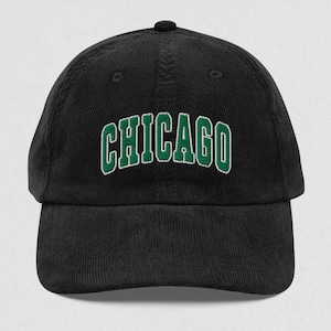 Chicago Cap Vintage Corduroy Cap Green