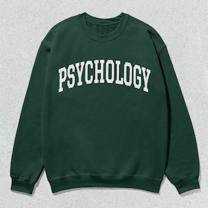 Psychology Sweatshirt Collegiate Crewneck Sweater Unisex
