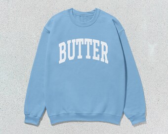 トップス Butter Goods Crewneck Sweatshirt Scope Embroidered Crewneck Sweatshirt – Butter Goods